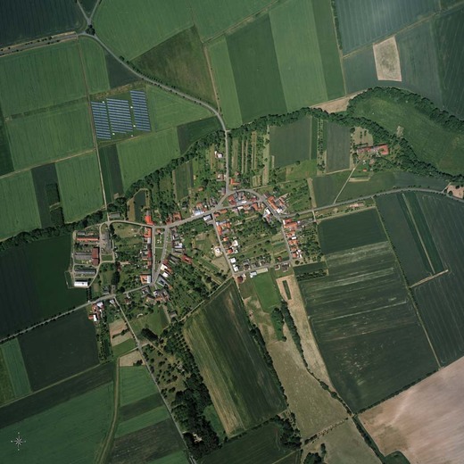 letecký snímek 2014